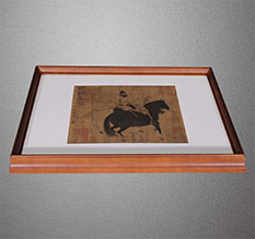 港南书画装裱配框服务案例